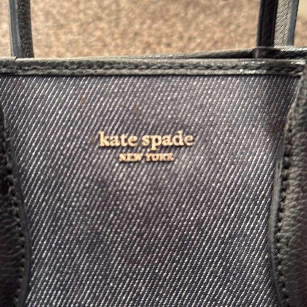 Denim blue Kate spade purse - Picture 6 of 6